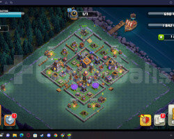 CLASH OF CLANS TH12 temiz hesap