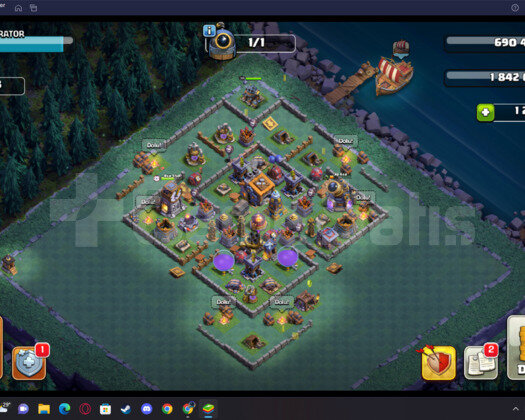 CLASH OF CLANS TH12 temiz hesap