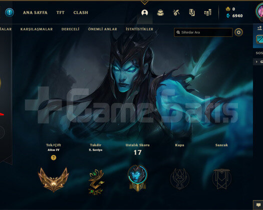 TR Hanmade Altın 4 Yüksek Winrate Acc