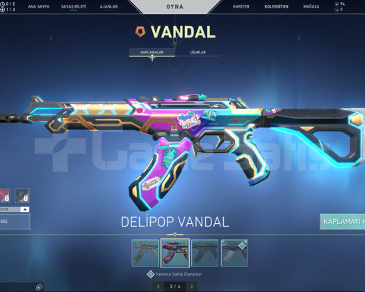 TR ASİL  DELİPOP  VANDAL 4 KNİFE BOL PHANTOM