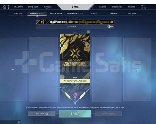 Valorant dia 2 smurf hesap TR