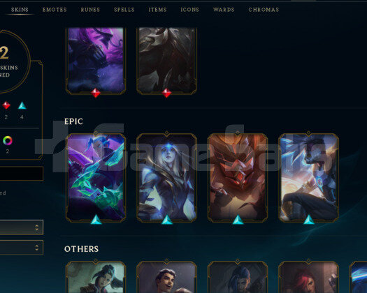lol west 38 level efsane hesap