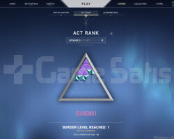 temiz elo Diamond 1 skinsiz hesap