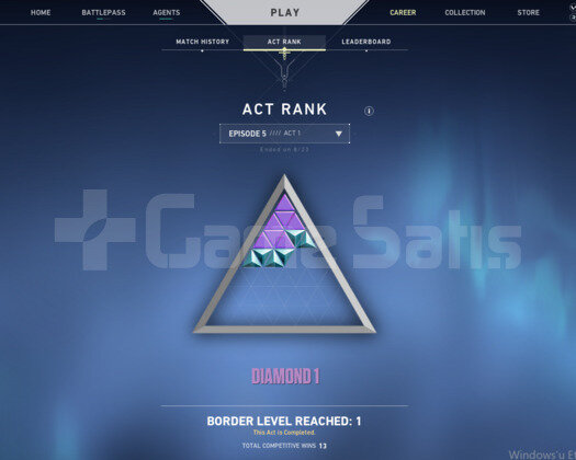 temiz elo Diamond 1 skinsiz hesap