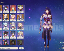 7X5 AR 48 RAİDEN+C1 ALBEDO+C1 KEQING+DİLUC+SKYWARD