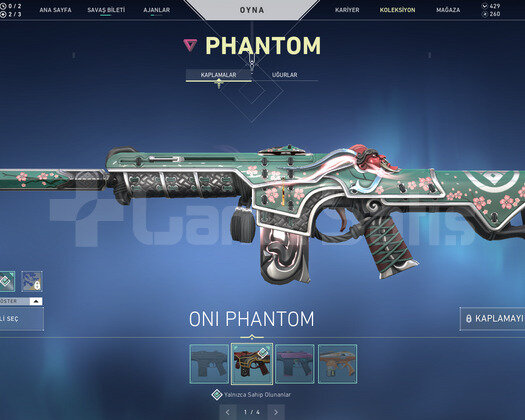YİTİK VANDAL - OP VE ONİ PHANTOM HESAP