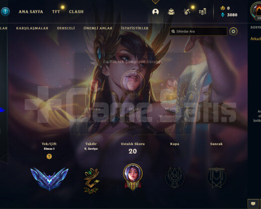 yüksek mmr tr diamond 1 hesap