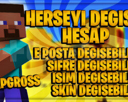 HER ŞEYİ DEĞİŞEN PREMİUM MİNECRAFT HESAP