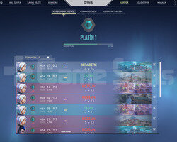 SMURFLUK PLAT 1 HESAP - YUKSEK MMR