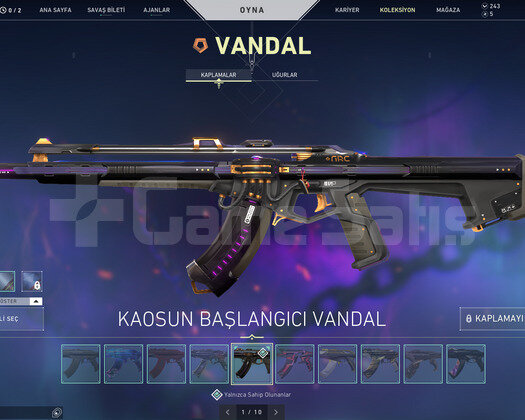 +450 Satış/15 Bıçak/10 Vandal/12 Phan/Dopdolu Acc