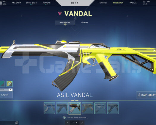 TR 5 VANDAL 5 PHANTOM 5 BIÇAK EFSANE HESAP