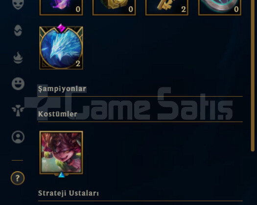 TR Elmas 4 | 5 Kostüm - 30 Hero | LoL Hesap