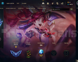 TR Elmas 4 | 5 Kostüm - 30 Hero | LoL Hesap
