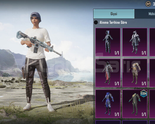PUBG BUZ DİYARLI MUHTEŞEM HESAP