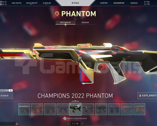 2 Tane Champion Sett/14 Bıçak 8 Vandal/10 Phantom