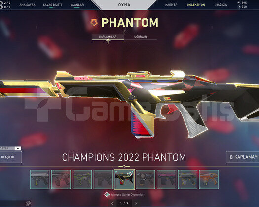 +450 Satış/Rgx Sett/Yağmacı Bıç/Champion/9 Phantom