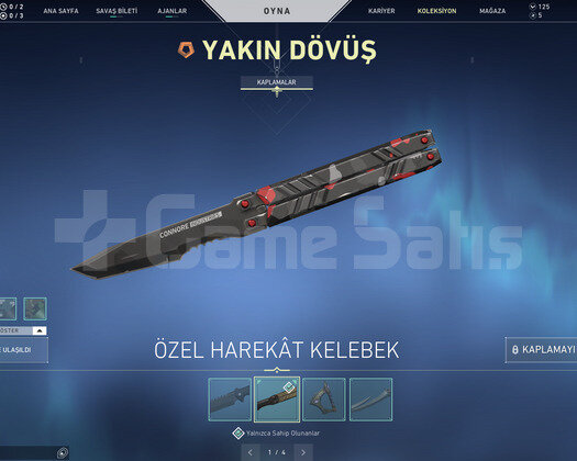 KELEBEK BIÇAK VE YİTİK VANDAL TR HESAP