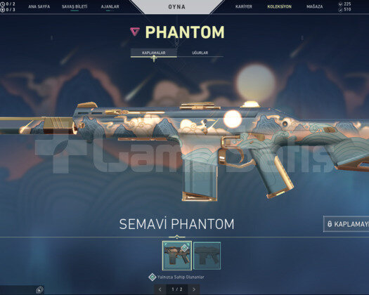 TR ASİL VANDALSEMAVİ PHANTOM VE 2 BIÇAK