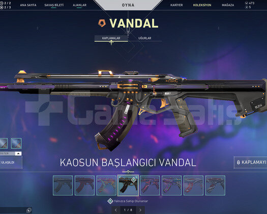 +450 Satış/Champion Sett/8 Vandal/8 Phantom/Dehşet