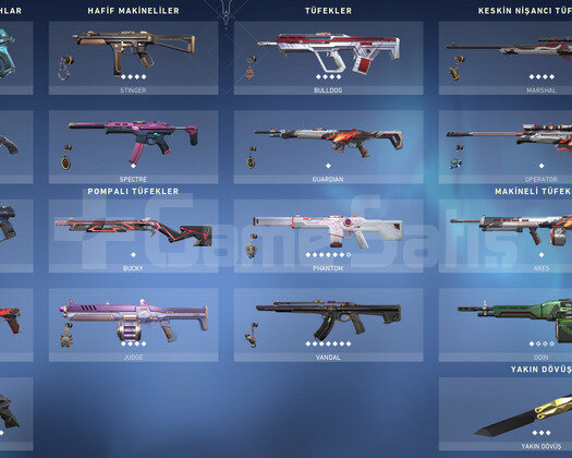 +450 Satış/Champion Sett/8 Vandal/8 Phantom/Dehşet