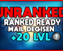 +20 LEVEL MAİL DEĞİŞEN RANKED HAZIR HESAPLAR