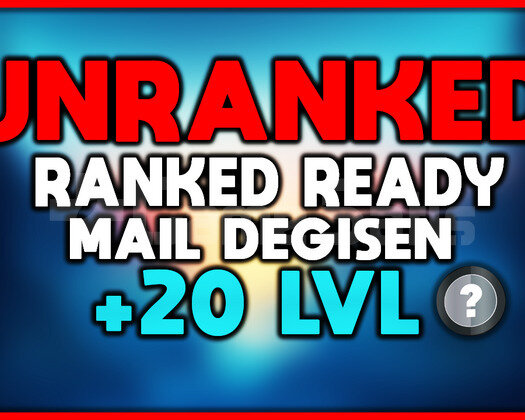 +20 LEVEL MAİL DEĞİŞEN RANKED HAZIR HESAPLAR