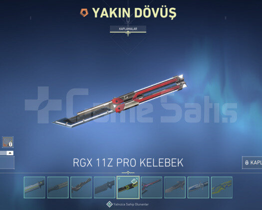 Rgx Set/ 10 Vandal/ 8 Bıçak EFSANE HESAP