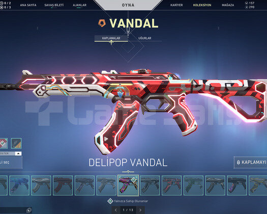 +475Satış/17 Bıçak/13 Vandal/15 Phantom/Dolu Hesap