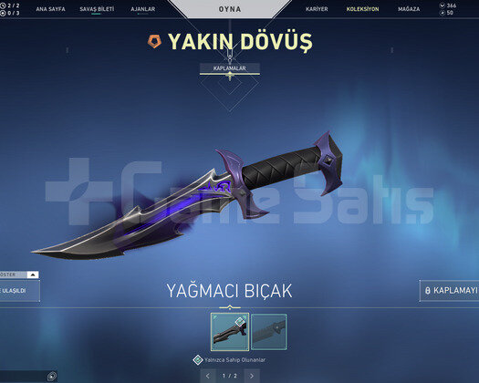 YAĞMACI BIÇAK - OP VE YİTİK VANDAL TR HESAP