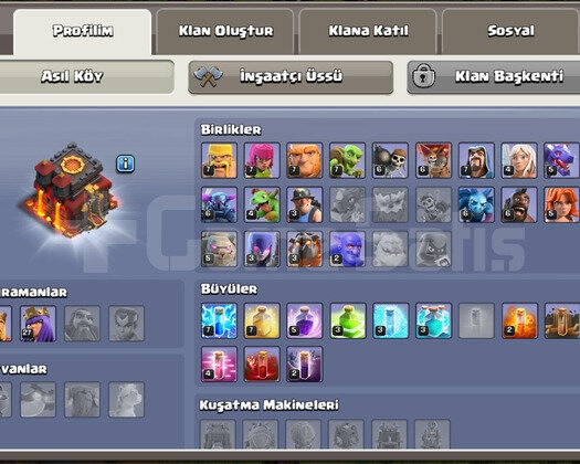 Clash Of Clans Emek Hesap