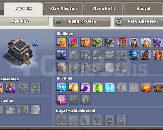 Clash Of Clans Emek Hesap