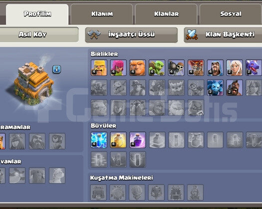Clash Of Clans Emek Hesap
