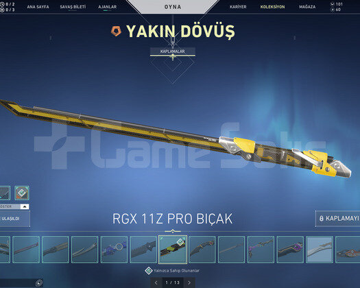 500Satış/13 Bıçak/12 Vandal/10Phantom/Dehşet Dolu