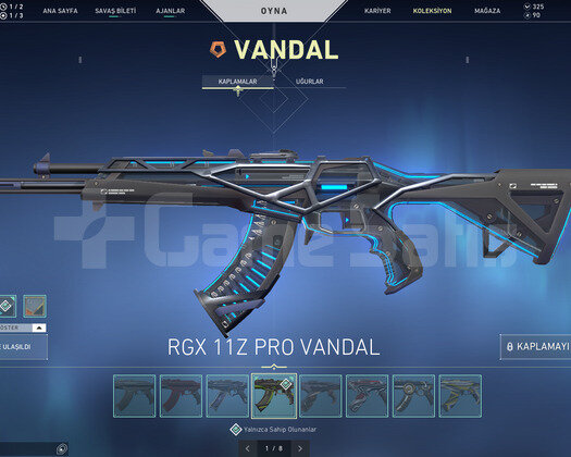 500Satış/9 Bıçak/8 Vandal/6 Phantom/Dopdolu Dehşet