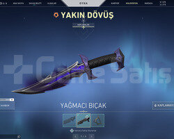 YAĞMACI BIÇAK VE ASİL VANDAL UNRANKED TR HESAP