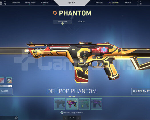 TR EJDER VANDAL VE BIÇAK+DELİPOP PHANTOM+HEDİYE