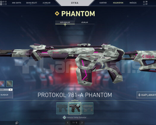 TR PRTOKOL PHANTOM ASİL VANDAL+BIÇAK+HEDİYE