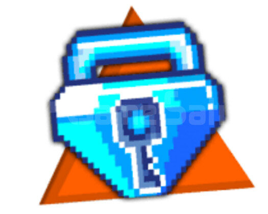 1 Blue Gem Lock