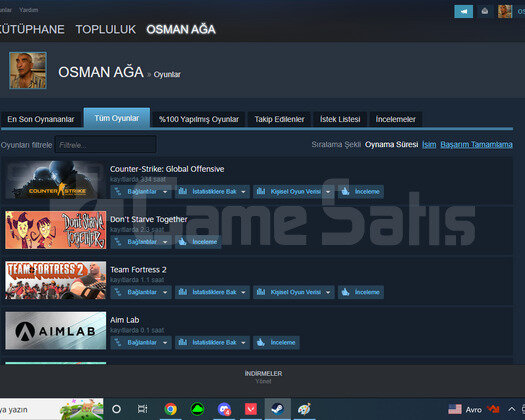 CS GO UYGUNA SEÇKİN HESAP 3 MADALYALI