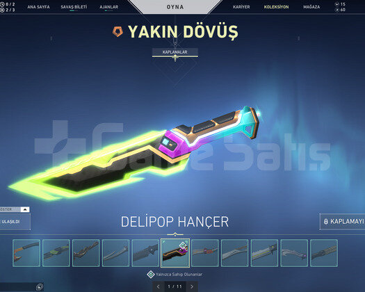 +500Satış/11 Bıçak/8 Vandal/7 Phantom Dehşet Dolu