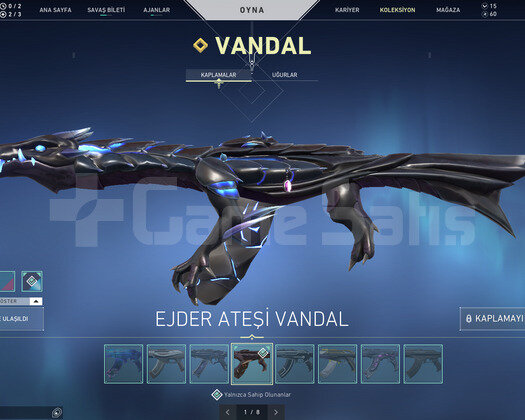 +500Satış/11 Bıçak/8 Vandal/7 Phantom Dehşet Dolu
