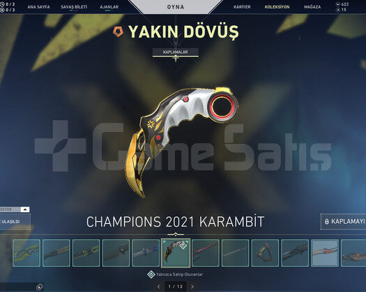 +500Satış/Champion Sett/12 Bıçak/10 Vandal/11 Phan