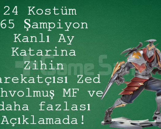 Lol 24 Kostüm 65 Şampiyon +20 LP