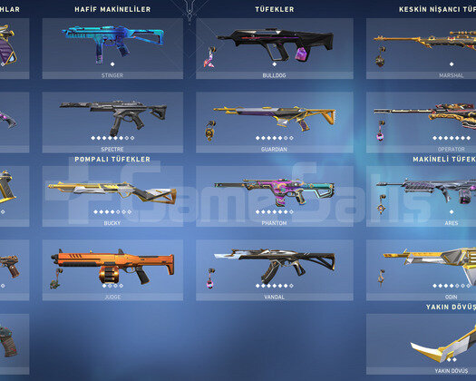 500Satış/Asil Sett/Oni Sett/Ejder Bıçak+100 Skin