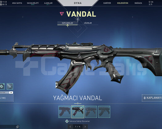 500Satış/Yağmacı Ejder Vandal/ProtokolPhan/+80Skin