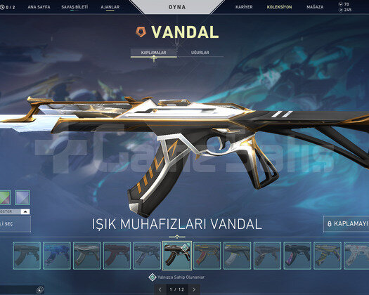 500Satış/11 Bıçak/12 Vandal/9 Phantom/DopdoluHesap