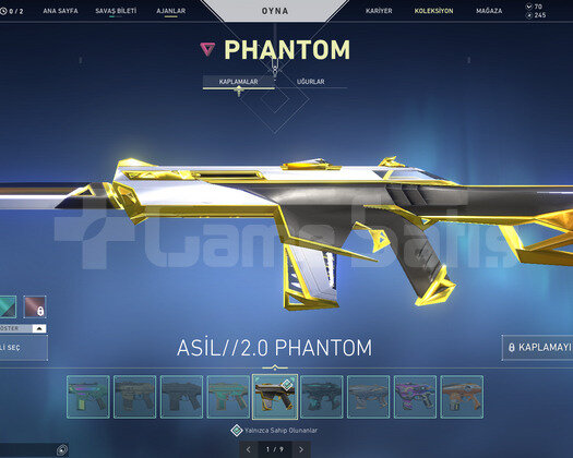 500Satış/11 Bıçak/12 Vandal/9 Phantom/DopdoluHesap