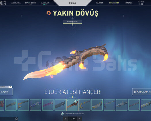 500Satış/14 Bıçak/12 Vandal/9 Phan/ Dopdolu Dehşet