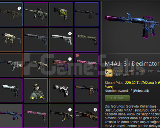 12.000 TL ENVANTERLİ CSGO HESABI