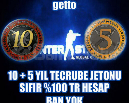 10 + 5 YIL JETONLU CS HESAP